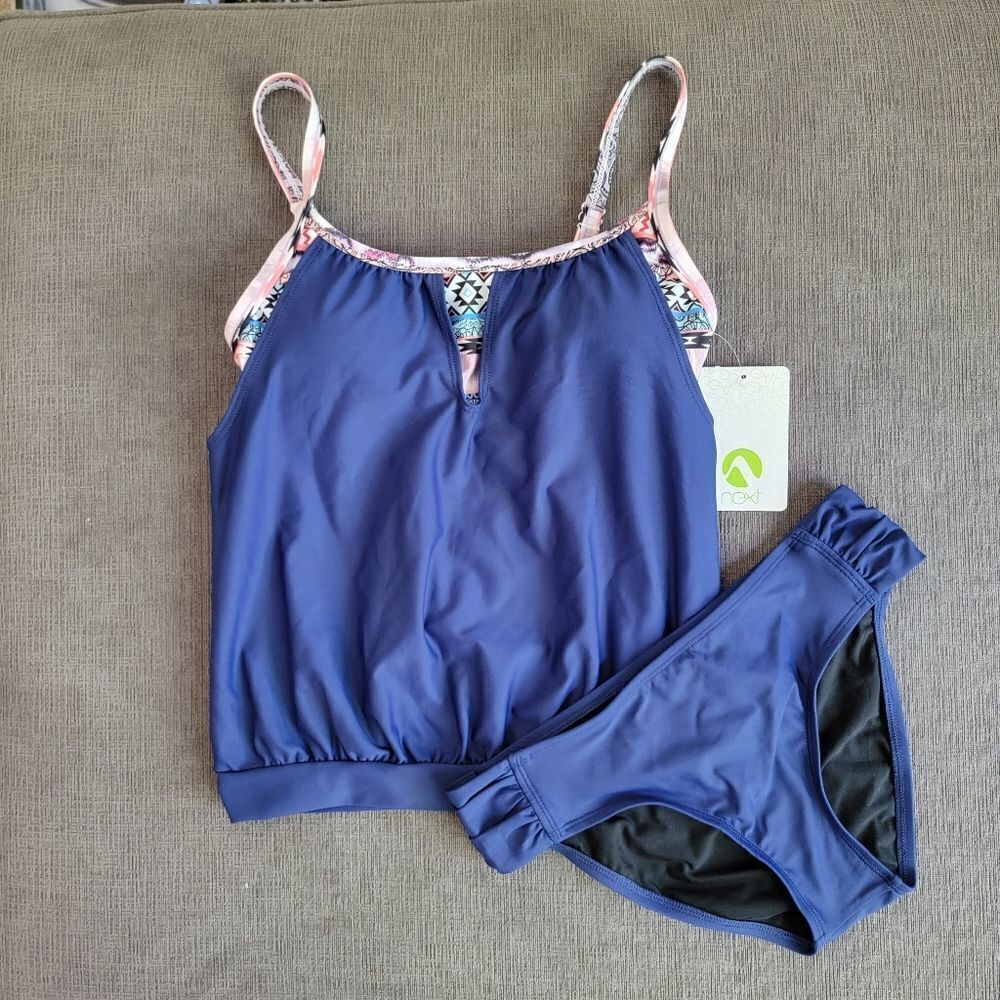 Next Retrograde Double Up Tankini Top and Bottom size SMALL - Picture 11 of 13
